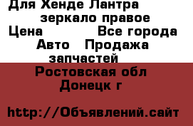 Для Хенде Лантра 1995-99 J2 зеркало правое › Цена ­ 1 300 - Все города Авто » Продажа запчастей   . Ростовская обл.,Донецк г.